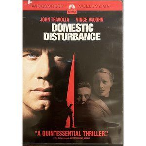 Domestic Disturbance (DVD, 2002) John Travolta, Vince Vaughn
